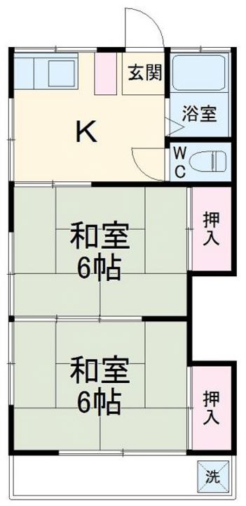 グリンピュア庚台の間取り