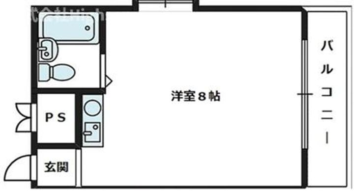 エクセルマンションの間取り