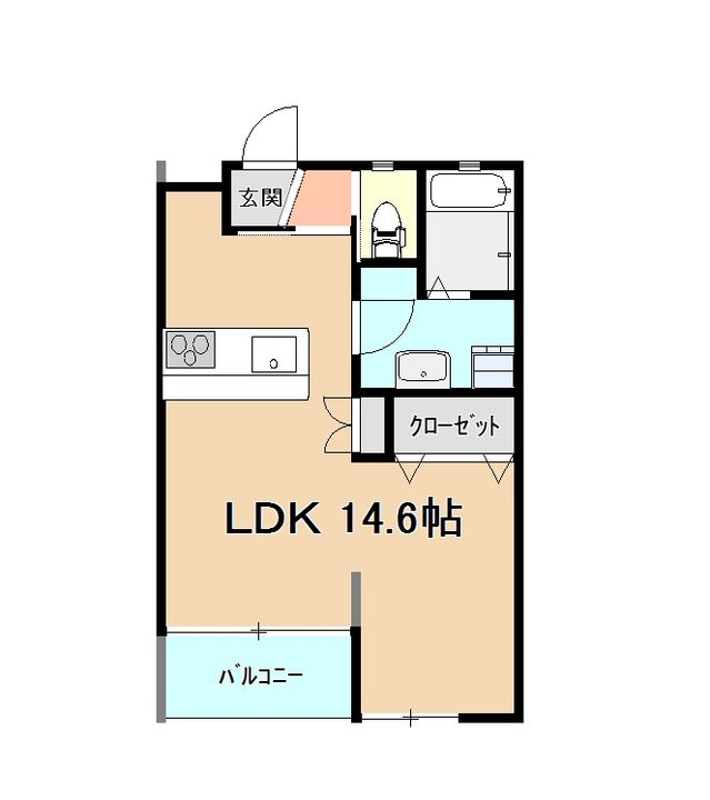 コリーナの間取り