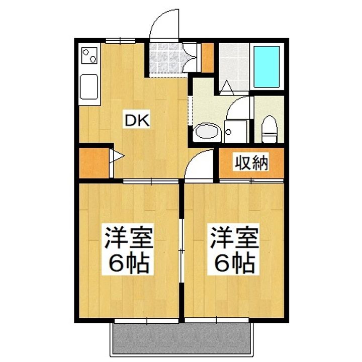 セフィラササキの間取り