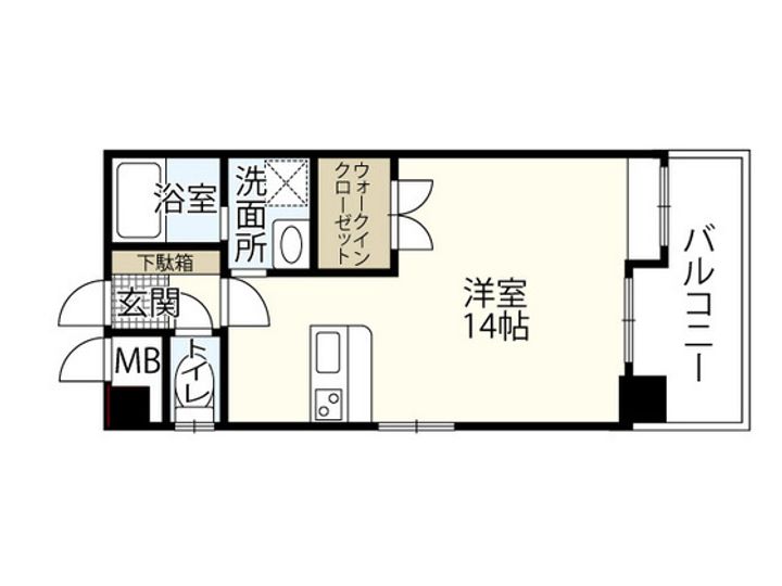 シティハイツ宇品の間取り