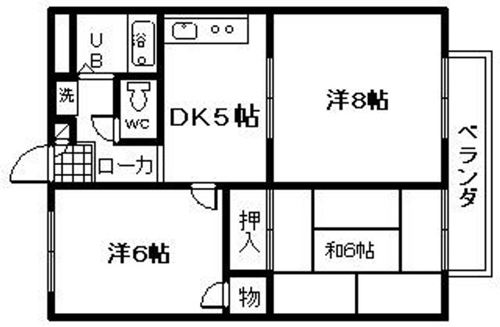 RICHウエストフィールドの間取り
