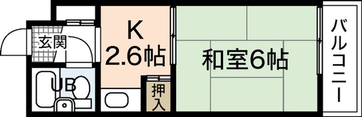 SS江波ビルの間取り
