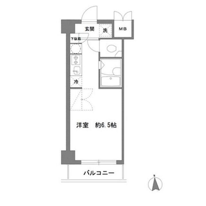 ラグゼナ本厚木の間取り