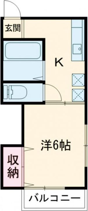 アパルトアライの間取り