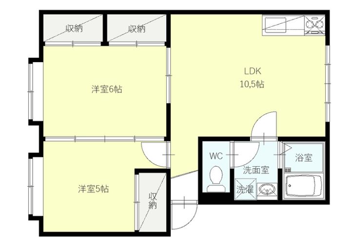 ストロベリーハウスの間取り