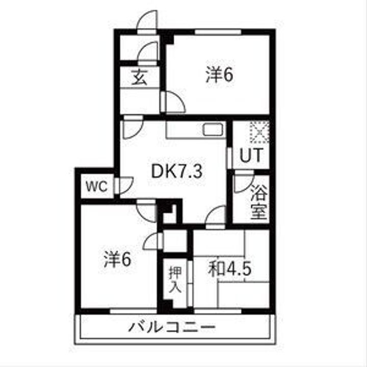 ラ・トゥールの間取り