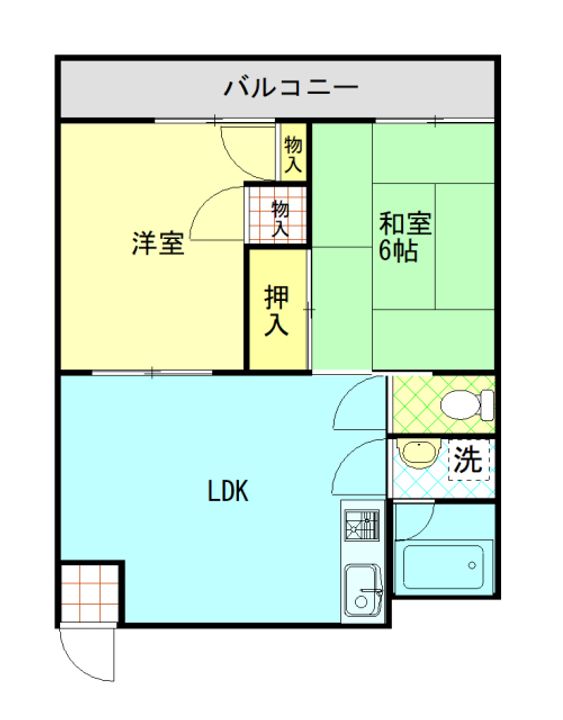 シティコート鈴木の間取り