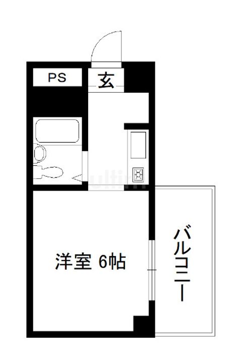 グランディール深草ビルの間取り