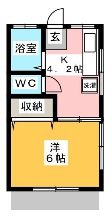 丸泰コーポの間取り
