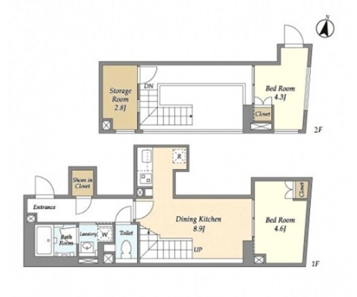 コンフォリア本駒込一丁目の間取り