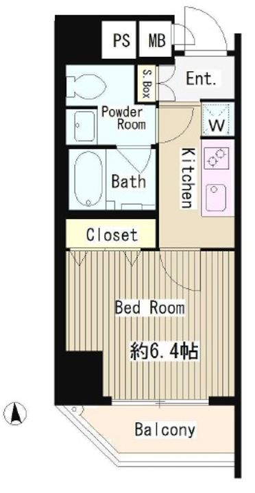 東京都台東区浅草6(マンション)の賃貸物件の間取り