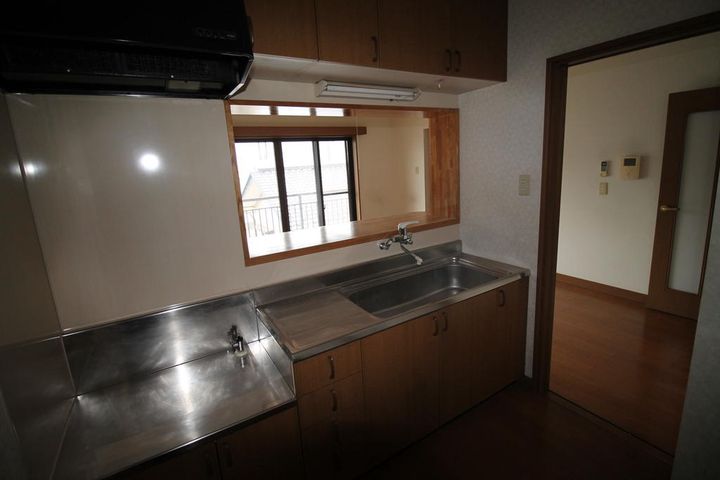 谷川瀬マンションのキッチン