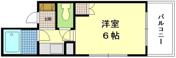 サンライズ矢賀B棟の間取り