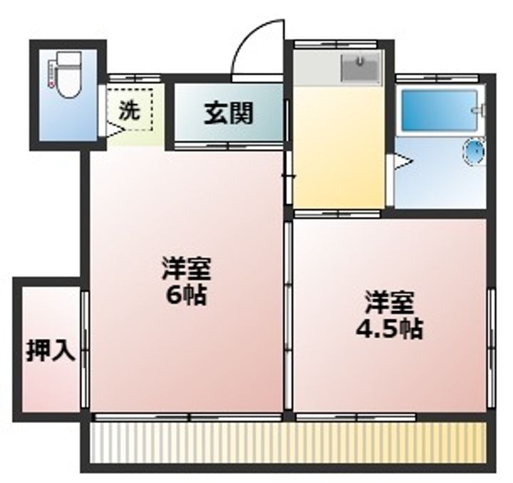 東京都八王子市狭間町(一戸建)の賃貸物件の間取り