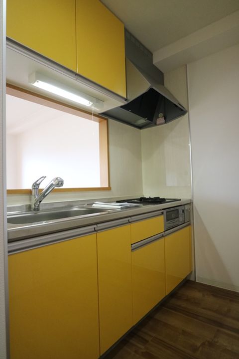 岡山県倉敷市羽島の賃貸マンションのキッチン