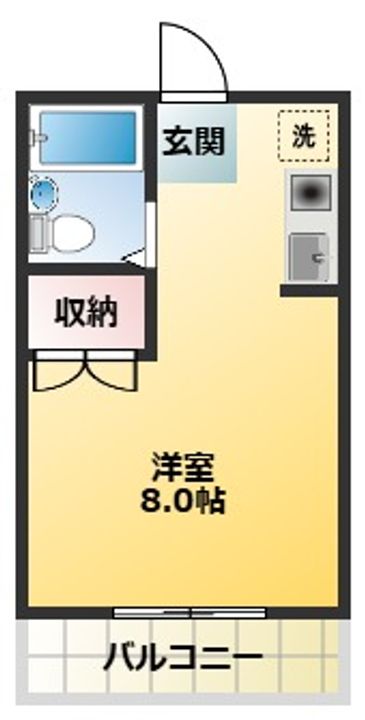 オーキスビルの間取り