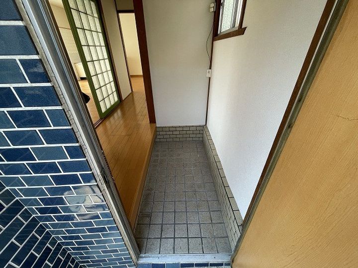 大阪府枚方市宇山町(一戸建)の賃貸物件の玄関