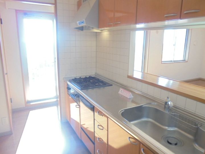 静岡県浜松市中央区鍛冶町(マンション)の賃貸物件のキッチン