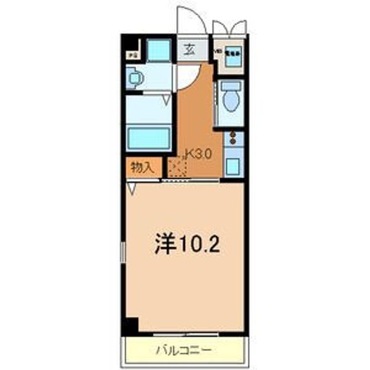 大阪府交野市森南1(マンション)の賃貸物件の間取り
