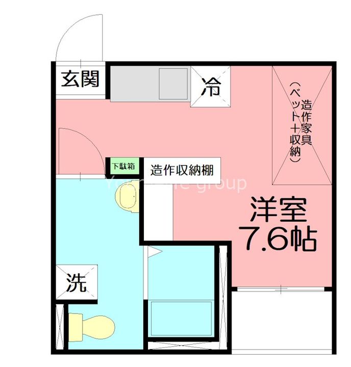 スプリグの間取り