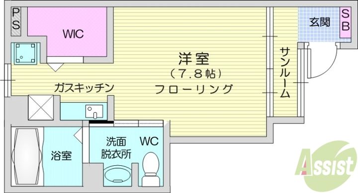 フォレストガーデンの間取り