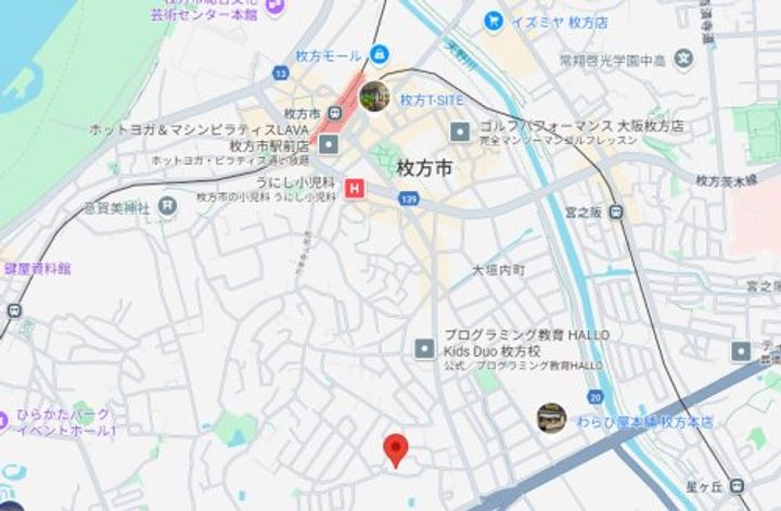 【ペット共生】(仮称)枚方市田宮本町へーベルメゾン・旭化成ヘーベルメゾの周辺