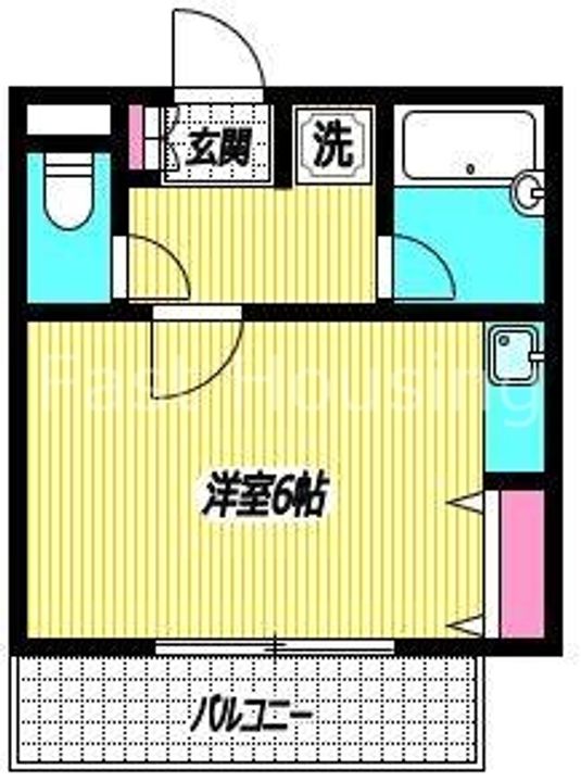 東京都中野区野方4(マンション)の賃貸物件の間取り
