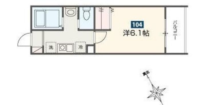 MELDIAかしわ台IIIの間取り