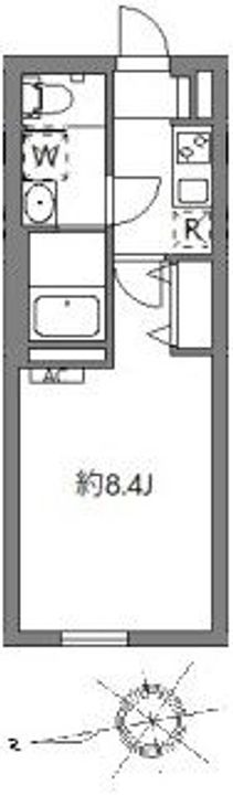 グランピア中野坂上の間取り