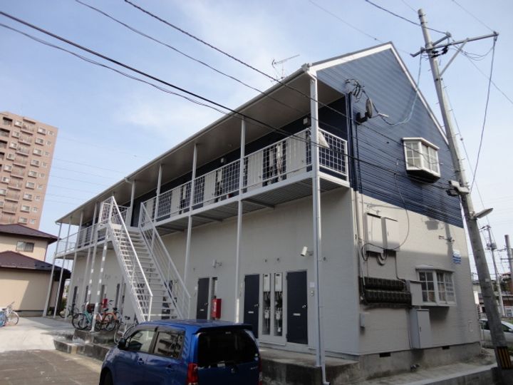 宮城県仙台市宮城野区新田4(アパート)の賃貸物件の外観