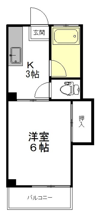 サンアローズ清水沼の間取り