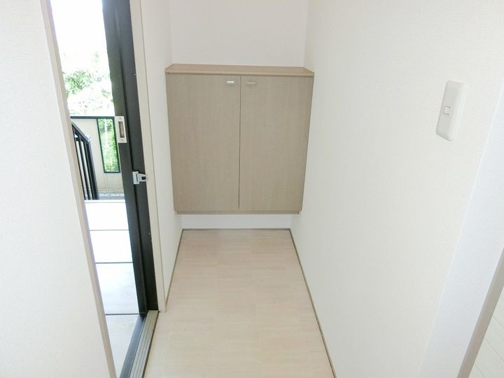 セジュールあきの玄関