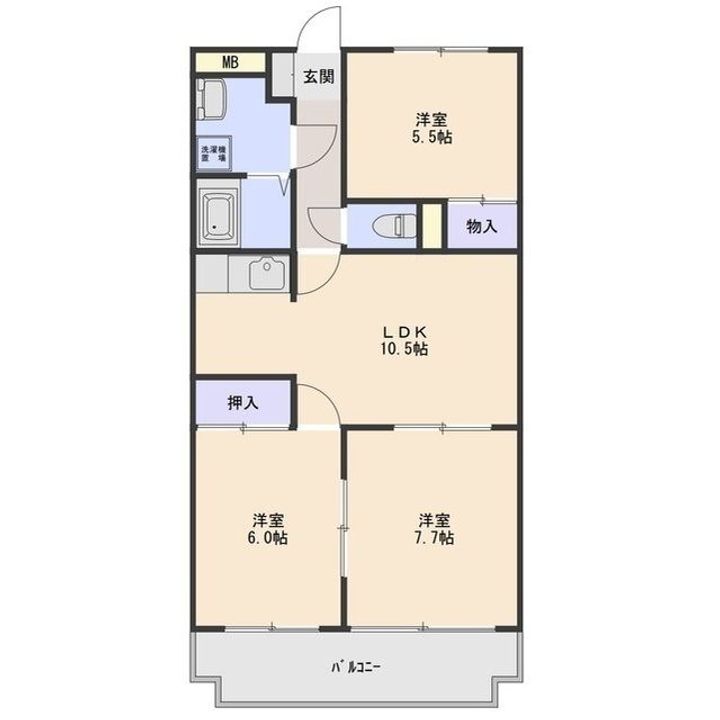 マ・メゾンの間取り