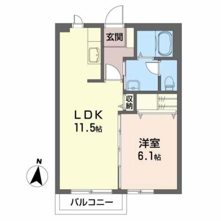 シーラック・タウンCの間取り