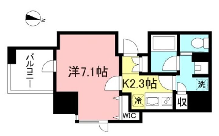 プライムメゾン初台の間取り