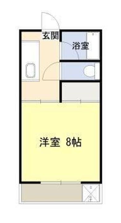 ラフォーレ恒久B棟の間取り