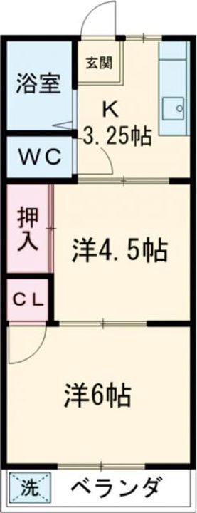 サンハイツ吉岡の間取り