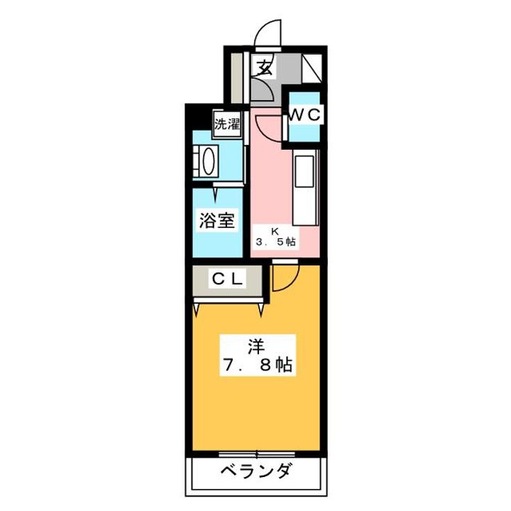RITZ COURTの間取り