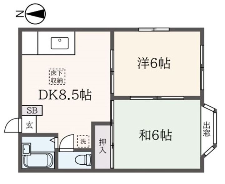 グランドハイム丸山の間取り