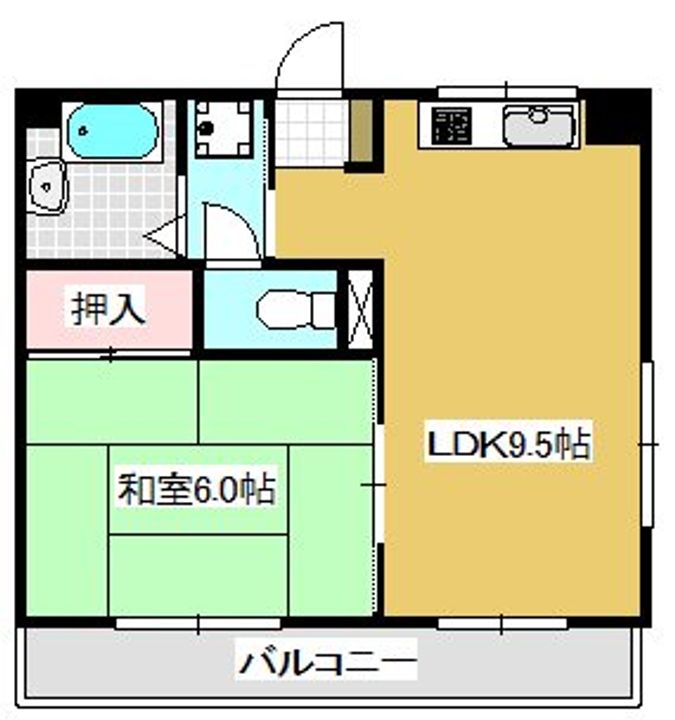 メゾン矢澤の間取り
