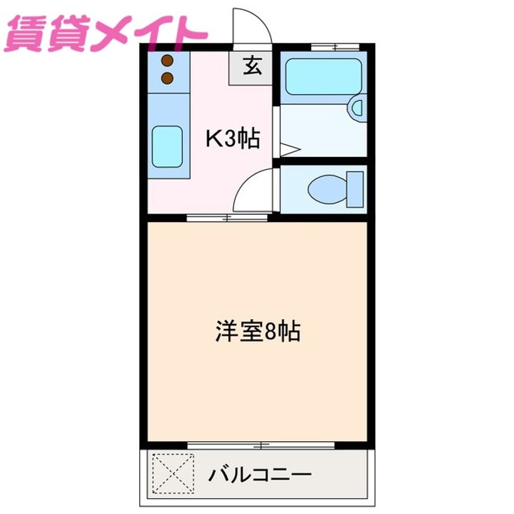 伊勢若松ONEの間取り