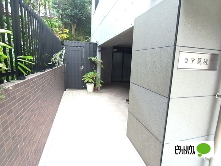 コア筑後町の地図