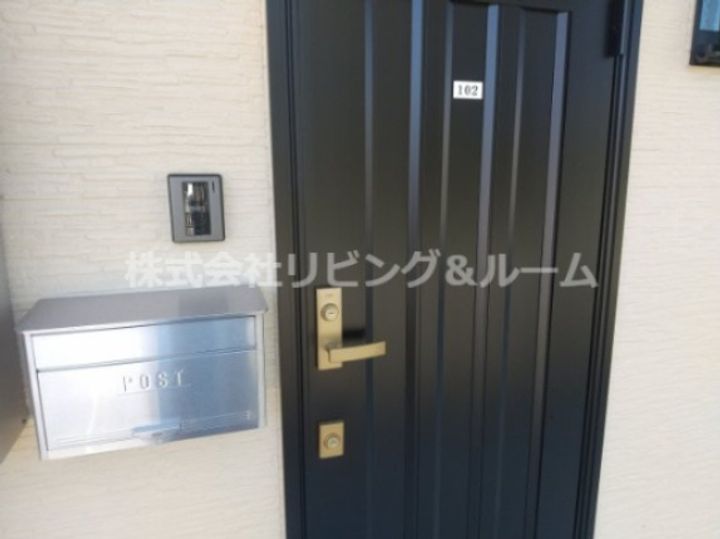 千葉県銚子市長塚町3(アパート)の賃貸物件の玄関