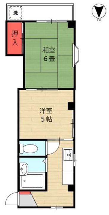 デルーフュンフトの間取り