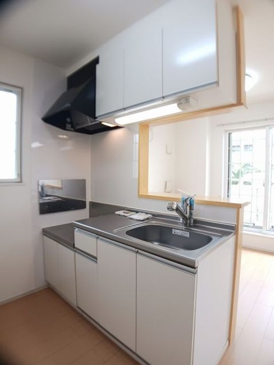 福島県いわき市植田町根小屋(アパート)の賃貸物件のキッチン