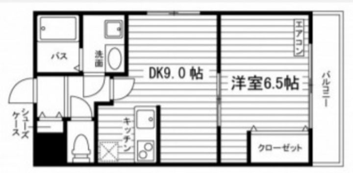 Frankfurt東川原の間取り