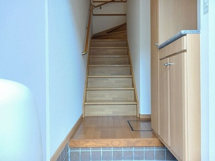 鹿児島県鹿児島市宮之浦町(アパート)の賃貸物件の玄関