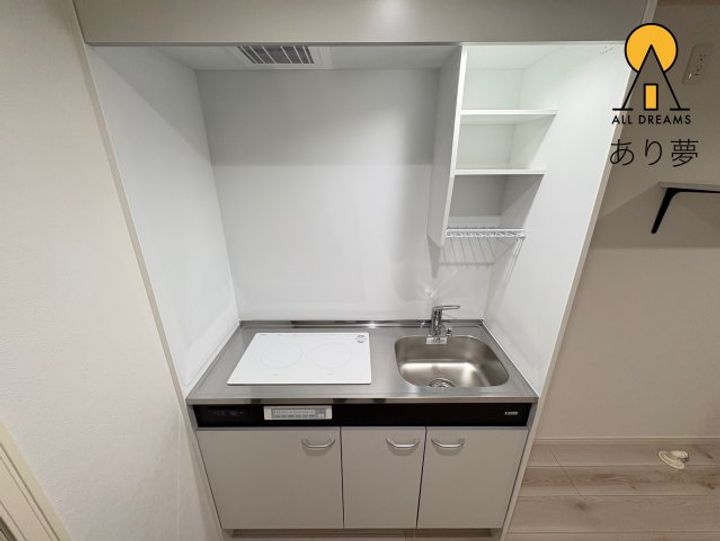 ハーミットクラブハウスmix三ツ沢下町のキッチン