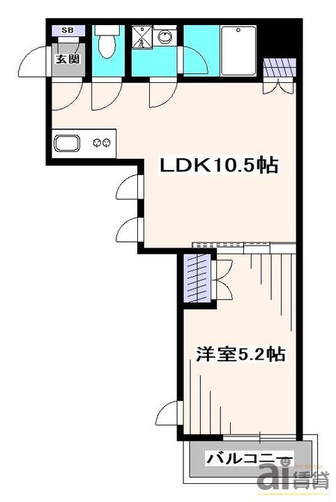 東京都練馬区石神井台7(マンション)の賃貸物件の間取り